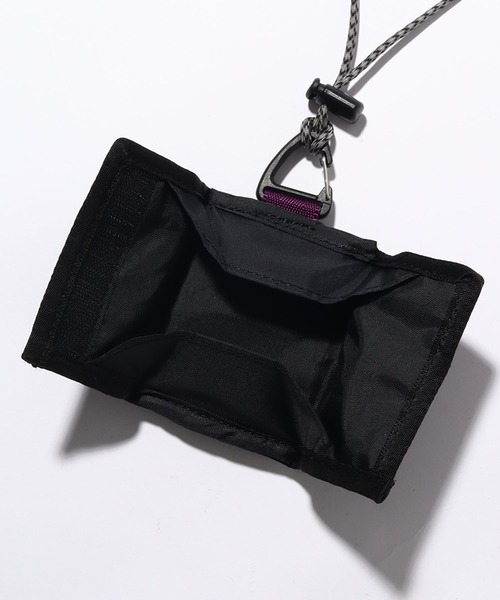 WILD THINGS（ワイルドシングス）の「【WILD THINGS/ワイルドシングス】DELFY fabric ワンポイントロゴ ネックミニウォレット（財布・メンズ・ブラック/パープル/レッド/ターコイズブルー/ベージュ/グレー・FREE）」の20枚目の写真