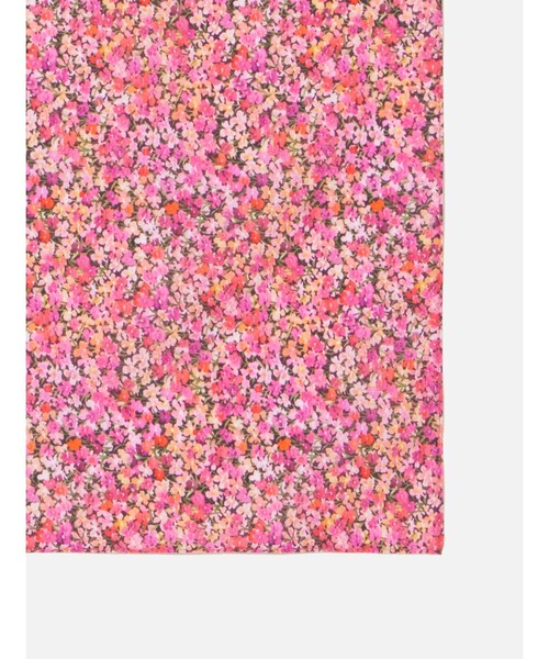 AIGLE(エーグル)の「オーガニックコットン リバティプリント スカーフ 母の日(バンダナ/スカーフ・レディース・レッド/イエロー・FREE)」の7枚目の写真