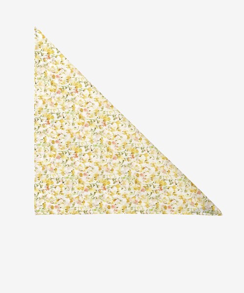 AIGLE(エーグル)の「オーガニックコットン リバティプリント スカーフ 母の日(バンダナ/スカーフ・レディース・レッド/イエロー・FREE)」の15枚目の写真