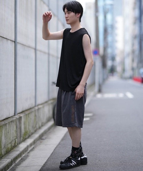 ムラサキスポーツ（ムラサキスポーツ）の「【ムラサキスポーツ限定】DEAR LAUREL/ディアローレル ワイドリブマッスルタンクトップ  Wide Rib Muscle Tank Top D24S2320（タンクトップ・メンズ・ホワイト/ブラック・L/M）」の18枚目の写真