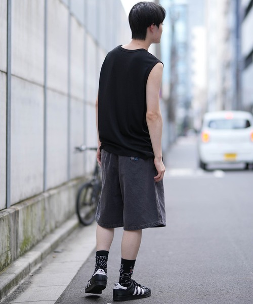 ムラサキスポーツ（ムラサキスポーツ）の「【ムラサキスポーツ限定】DEAR LAUREL/ディアローレル ワイドリブマッスルタンクトップ  Wide Rib Muscle Tank Top D24S2320（タンクトップ・メンズ・ホワイト/ブラック・L/M）」の19枚目の写真