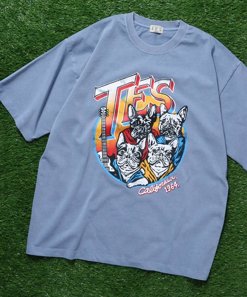 TES BUHI BAND PIGMENT T-SHIRT Type-B / Ｔシャツ（Tシャツ/カットソー）｜The Endless Summer（エンドレスサマー）