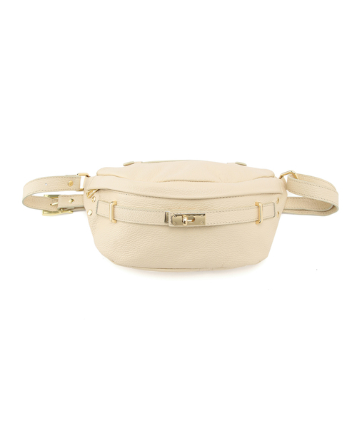 SALON adam et rope'（サロン アダム エ ロペ）の「[追加]【AULENTTI（オーレンティ）】ボディバッグ2（ボディバッグ/ウエストポーチ・レディース・ブラック/ベージュ系その他・FREE）」の22枚目の写真