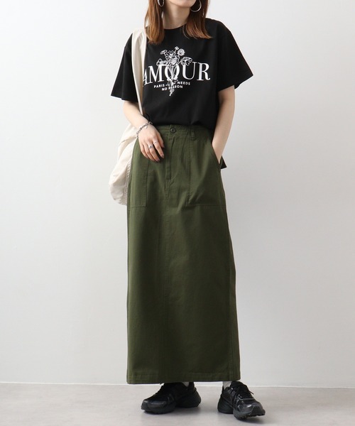 RGY(アールジーワイ)の「RGY AMOUR 花柄プリントTシャツ(Tシャツ/カットソー・メンズ・ホワイト/ブラック・F)」の18枚目の写真
