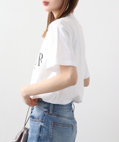 RGY(アールジーワイ)の「RGY AMOUR 花柄プリントTシャツ(Tシャツ/カットソー・メンズ・ホワイト/ブラック・F)」の6枚目の写真