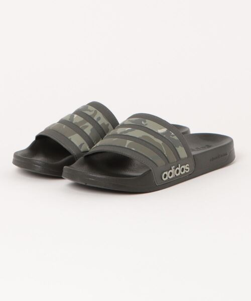 adidas(アディダス)の「【adidas】 ADILETTE SHOWER U(サンダル・メンズ・カーキ・29.5cm/28.5cm/27.5cm/26.5cm/25.5cm)」の1枚目の写真