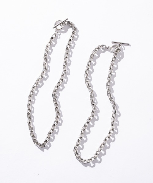 PLAN To（プラントゥ）の「Surgical Stainless Wide Chain Necklace - サージカルステンレスワイドチェーンネックレス（ネックレス・メンズ・シルバー/シルバー系その他/シルバー系その他2・FREE）」の10枚目の写真