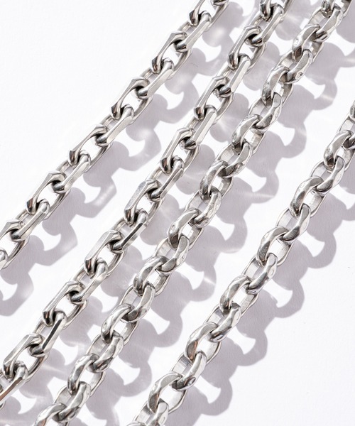 PLAN To（プラントゥ）の「Surgical Stainless Wide Chain Necklace - サージカルステンレスワイドチェーンネックレス（ネックレス・メンズ・シルバー/シルバー系その他/シルバー系その他2・FREE）」の11枚目の写真