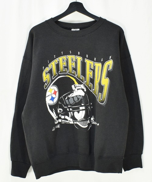 ヴィンテージ古着】90's NFL ”PITTSBURGH STEELERS” クルー