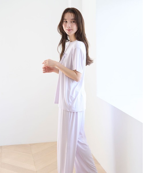 SNIDEL HOME（スナイデルホーム）の「ネコTシャツ（ルームウェア