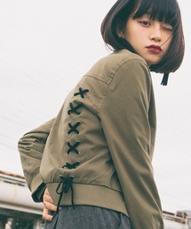 WEGO | WEGO/レースアップブルゾン(ミリタリージャケット)