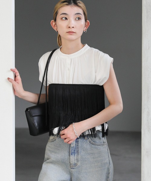 セール】フリンジビスチェ（ベスト）｜select MOCA（セレクトモカ）の