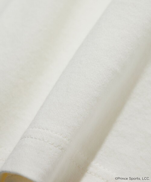 PRINCE（プリンス）の「prince/プリンス prince ワンポイントロゴ クルーネック ポケットTシャツ/リンガーデザイン（Tシャツ/カットソー・メンズ・チャコールグレー/ホワイト/ネイビー/グレー/オフホワイト/グリーン/イエロー・MEDIUM/LARGE）」の11枚目の写真