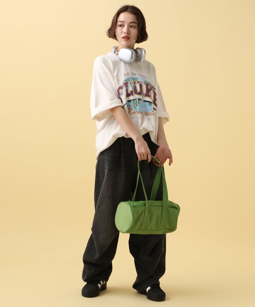 PBLIM（ページボーイリム）の「PBLIM/ビンテージカレッジT（Tシャツ/カットソー・レディース・イエロー/チャコールグレー/オフホワイト・LARGE/MEDIUM）」の8枚目の写真