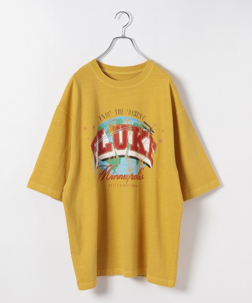 PBLIM（ページボーイリム）の「PBLIM/ビンテージカレッジT（Tシャツ/カットソー・レディース・イエロー/チャコールグレー/オフホワイト・LARGE/MEDIUM）」の20枚目の写真