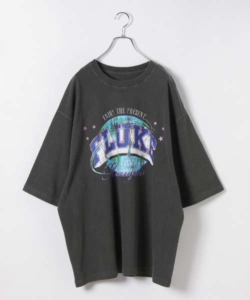 PBLIM（ページボーイリム）の「PBLIM/ビンテージカレッジT（Tシャツ/カットソー・レディース・イエロー/チャコールグレー/オフホワイト・LARGE/MEDIUM）」の11枚目の写真