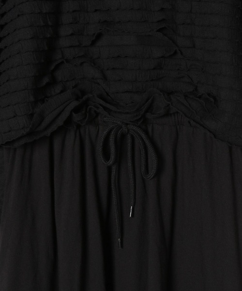 niko and...（ニコアンド）の「[MODE NORM CORE]フリフリルドッキングワンピース（ワンピース・レディース・ブルー/ブラック・LARGE/MEDIUM）」の15枚目の写真