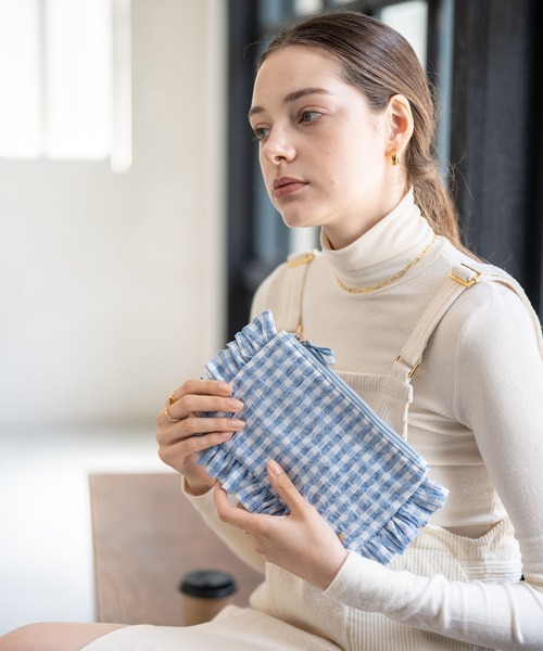 ☆専用☆ロラライハリス♡フリルポーチ、スマホポーチ、小さいポーチ