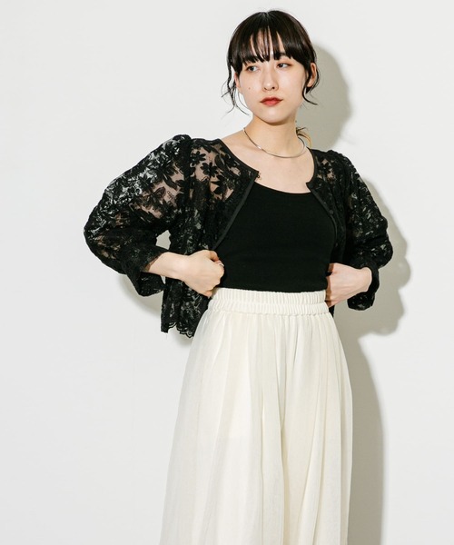 KBF（ケイビーエフ）の「スパゲティストラップカップ付きキャミ（キャミソール・レディース・グリーン系その他/ブラック/ライトベージュ/ブルー系その他/ブラウン・ONE）」の16枚目の写真