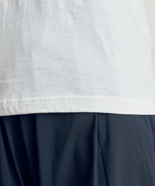 Rouge vif Anna（ルージュヴィフアンナ）の「バックバーティカルロゴタンクトップ（Tシャツ/カットソー・レディース・ホワイト/ブラック/ブルー・フリー）」の12枚目の写真