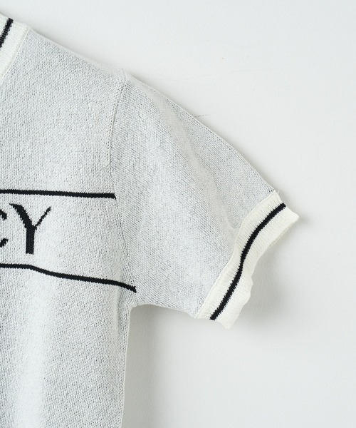 WEGO(ウィゴー)の「WEGO/デザインロゴニット(ニット/セーター・レディース・ブラック/ホワイト・FREE)」の17枚目の写真