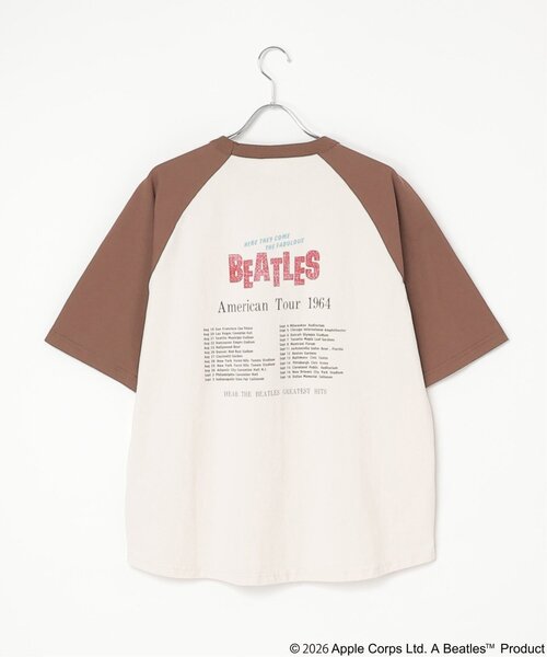 セール】【別注】THE BEATLES ザ ビートルズ ツアーラグランTシャツ（T