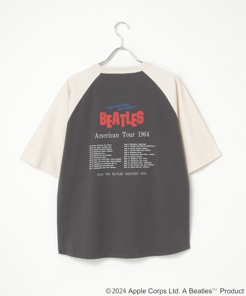 別注】THE BEATLES ザ ビートルズ ツアーラグランTシャツ（Tシャツ