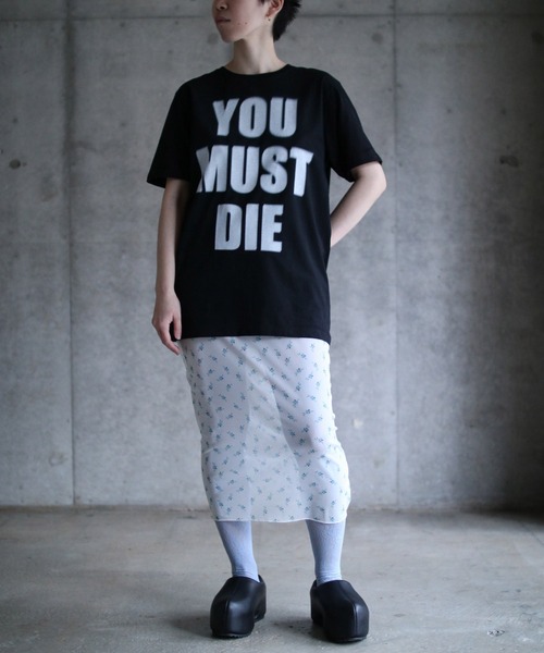 grapevine by k3（グレープバインバイケースリー）の「Black Die Danny T shirts（Tシャツ/カットソー・メンズ・ブラック・M）」の5枚目の写真