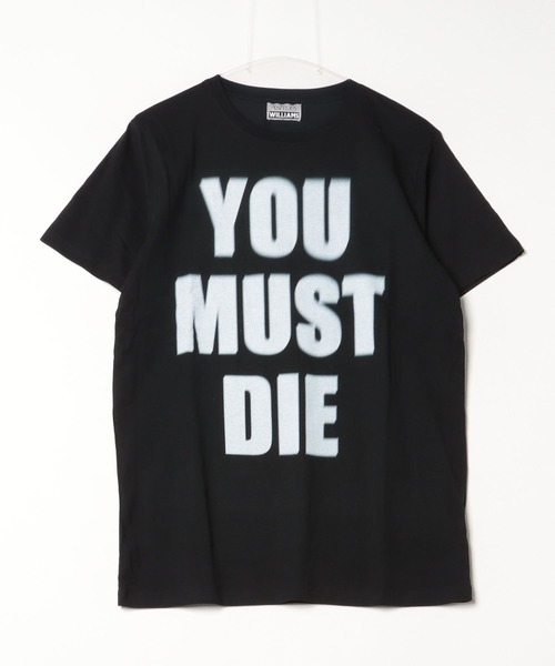 grapevine by k3（グレープバインバイケースリー）の「Black Die Danny T shirts（Tシャツ/カットソー・メンズ・ブラック・M）」の6枚目の写真