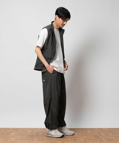 CAMP7(キャンプセブン)の「CAMP7(キャンプ7)CPTEXパッカブルオーバーパンツ(その他パンツ・メンズ・グレー/ブラック/オリーブ・S/M/L/XL)」の6枚目の写真
