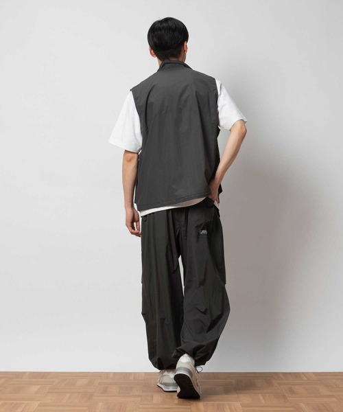 CAMP7(キャンプセブン)の「CAMP7(キャンプ7)CPTEXパッカブルオーバーパンツ(その他パンツ・メンズ・グレー/ブラック/オリーブ・S/M/L/XL)」の8枚目の写真
