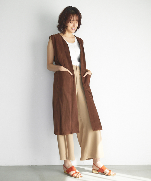 Au BANNISTER(オゥバニスター)の「ストラップフラットサンダル(サンダル・レディース・ブラック/アイボリー/ブラウン系その他/ブルー・S/M/L)」の8枚目の写真