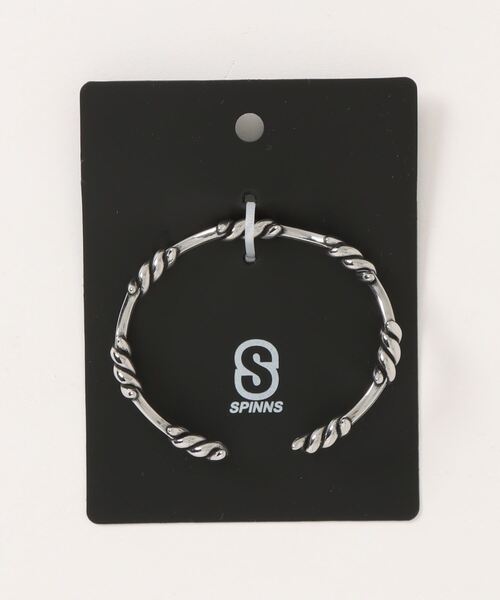 SPINNS(スピンズ)の「シルバーバングル(バングル/リストバンド・メンズ・A/E/D/C/G/F/H・ONESIZE)」の2枚目の写真