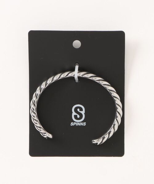 SPINNS(スピンズ)の「シルバーバングル(バングル/リストバンド・メンズ・A/E/D/C/G/F/H・ONESIZE)」の5枚目の写真