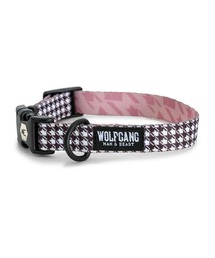 WOLFGANG MAN＆BEAST（ウルフギャングマンアンドビースト）の「WOLFGANG MAN&BEAST/ウルフギャングマンアンドビースト 犬用 首輪 HOUNDS PINK Sサイズ WC-001-107（リード/ハーネス/首輪・メンズ）」