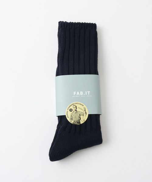 JOURNAL STANDARD(ジャーナルスタンダード)の「FAB.IT / ファブイット Willam*JS(ソックス/靴下・メンズ・ホワイト/ネイビー/ブラック系その他・FREE)」の6枚目の写真