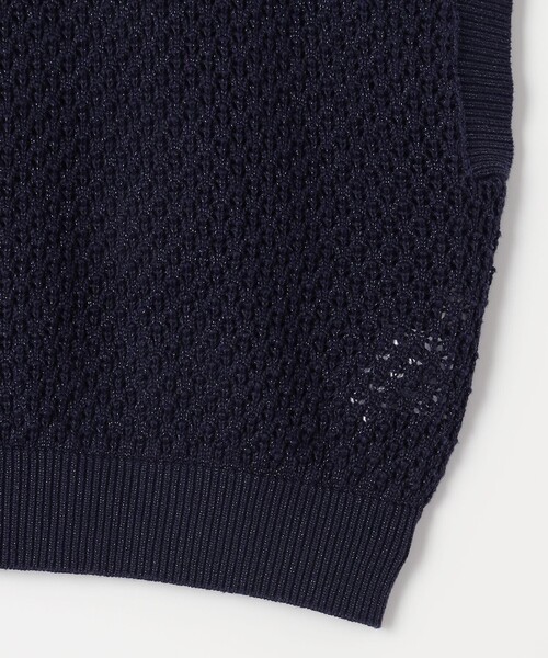 【セール】【貴島明日香さんコラボ・3点セット】メッシュ ニット×キャミ ワンピース（セットアップ）｜any SiS（エニィスィス）