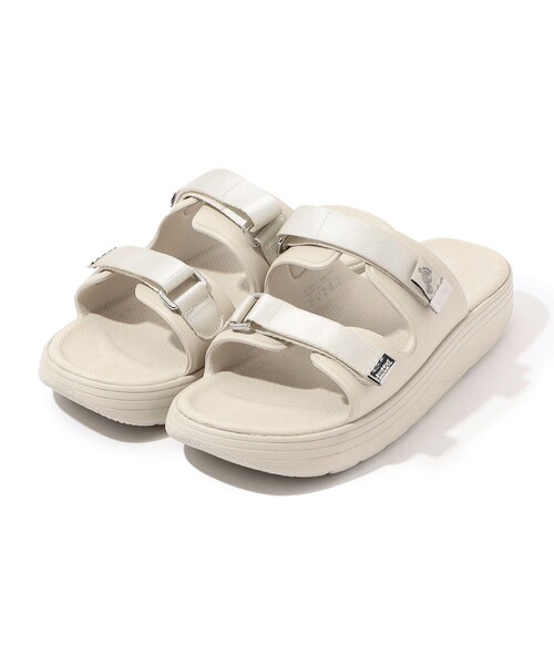suicoke(スイコック)の「【別注】SUICOKE ZONA サンダル(サンダル・レディース・ライトベージュ/ブラック・25/24/23)」の4枚目の写真