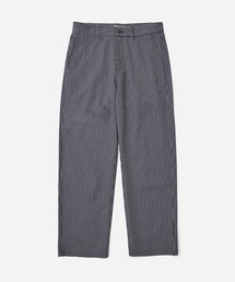 GEORGE STRIPE COTTON TWILL PANT