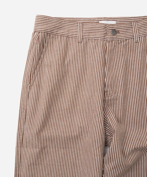 Saturdays NYC(サタデーズ ニューヨークシティ )の「GEORGE STRIPE COTTON TWILL PANT(その他パンツ・メンズ・ネイビー/ダークブラウン・32/30/28)」の6枚目の写真
