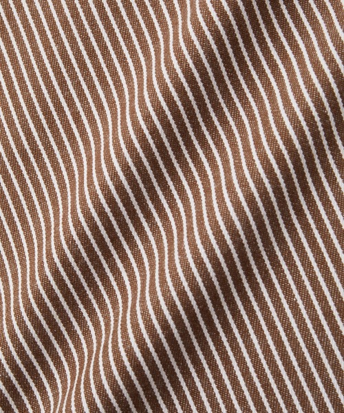 Saturdays NYC(サタデーズ ニューヨークシティ )の「GEORGE STRIPE COTTON TWILL PANT(その他パンツ・メンズ・ネイビー/ダークブラウン・32/30/28)」の9枚目の写真