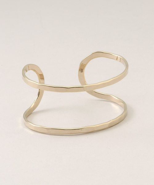 SLOBE IENA（スローブイエナ）の「SLOBE カフバングル（バングル/リストバンド・レディース・ゴールド・FREE）」の5枚目の写真