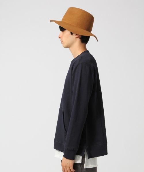 RAGEBLUE（レイジブルー）の「【USAコットン使用】裏毛スウェットクルー/568541（スウェット・メンズ・ネイビー/オリーブ/オフホワイト/グレー・MEDIUM/LARGE）」の18枚目の写真