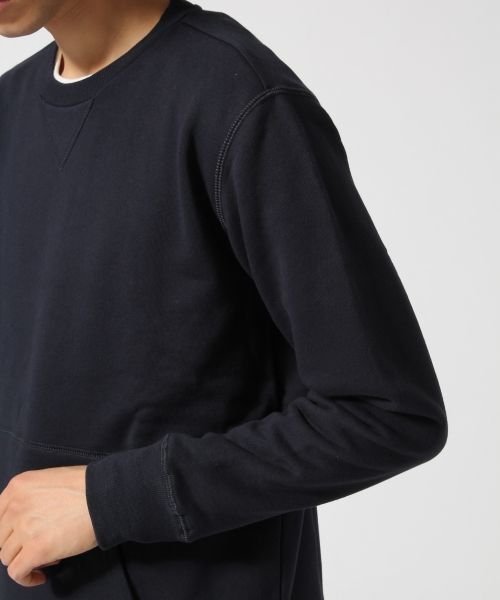 RAGEBLUE（レイジブルー）の「【USAコットン使用】裏毛スウェットクルー/568541（スウェット・メンズ・ネイビー/オリーブ/オフホワイト/グレー・MEDIUM/LARGE）」の14枚目の写真