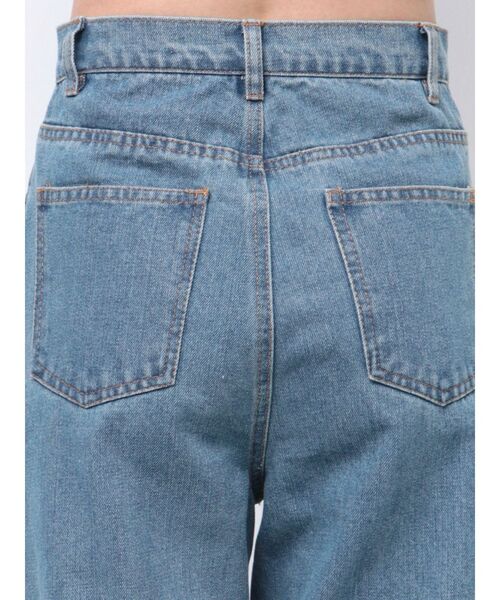 EATME（イートミー）の「ストーン付きデニムパンツ（デニムパンツ・レディース・ライトブルー/ブラック・SMALL/MEDIUM）」の18枚目の写真