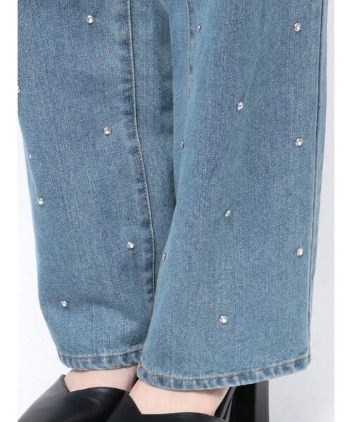 EATME（イートミー）の「ストーン付きデニムパンツ（デニムパンツ・レディース・ライトブルー/ブラック・SMALL/MEDIUM）」の20枚目の写真