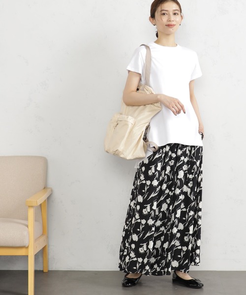 FOUND GOOD（ファウンドグッド）の「サラツヤフレアワイドP2（その他パンツ・レディース・ブルー系/グレー系1/グレー系8/グレー系/パープル系/アイボリー・S/M/L）」の3枚目の写真