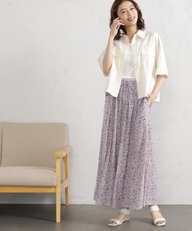 FOUND GOOD | サラツヤフレアワイドP2(その他パンツ)