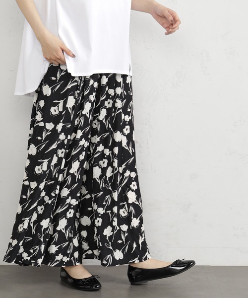 FOUND GOOD（ファウンドグッド）の「サラツヤフレアワイドP2（その他パンツ・レディース・ブルー系/グレー系1/グレー系8/グレー系/パープル系/アイボリー・S/M/L）」の12枚目の写真