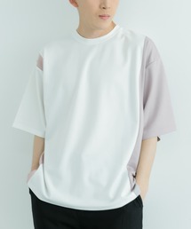 ITEMS URBANRESEARCH | フェイクスウェードドッキング半袖Tops(Tシャツ/カットソー)